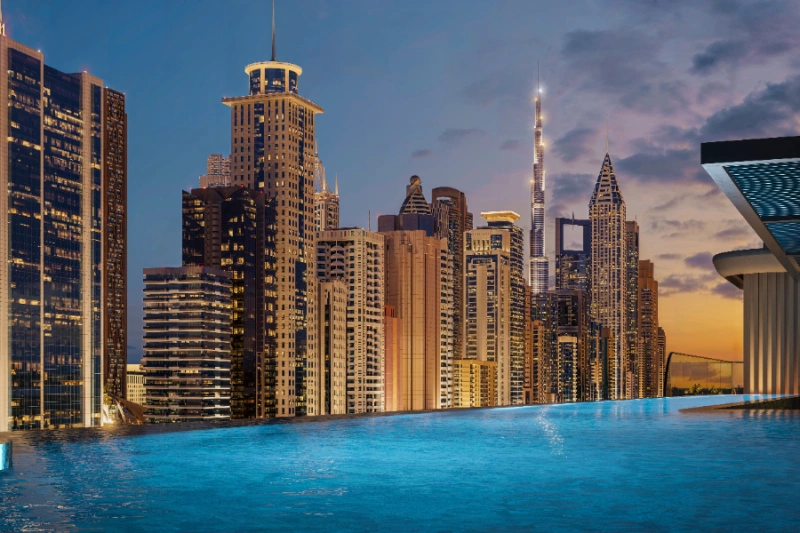 Stilvolle Ein-Zimmer-Wohnung mit modernem Design