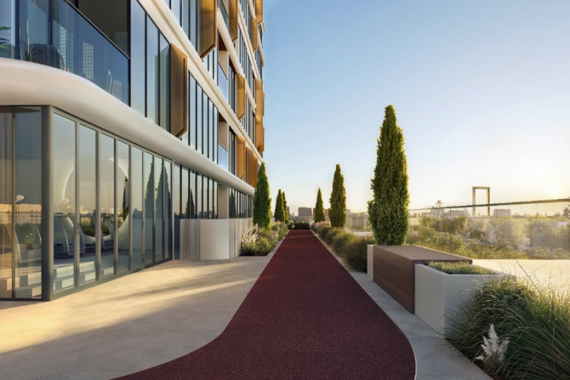 Stilvolle Ein-Zimmer-Wohnung mit modernem Design