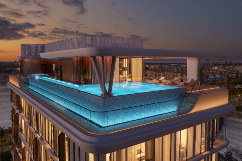 Stilvolle Ein-Zimmer-Wohnung mit modernem Design