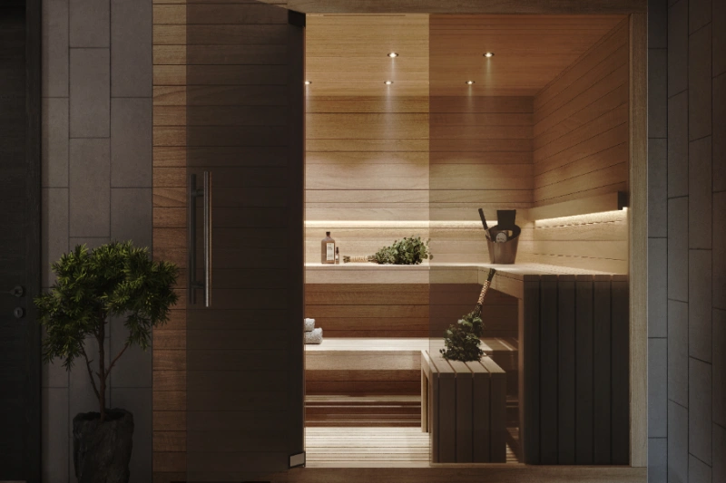 Stilvolle Ein-Zimmer-Wohnung mit modernem Design