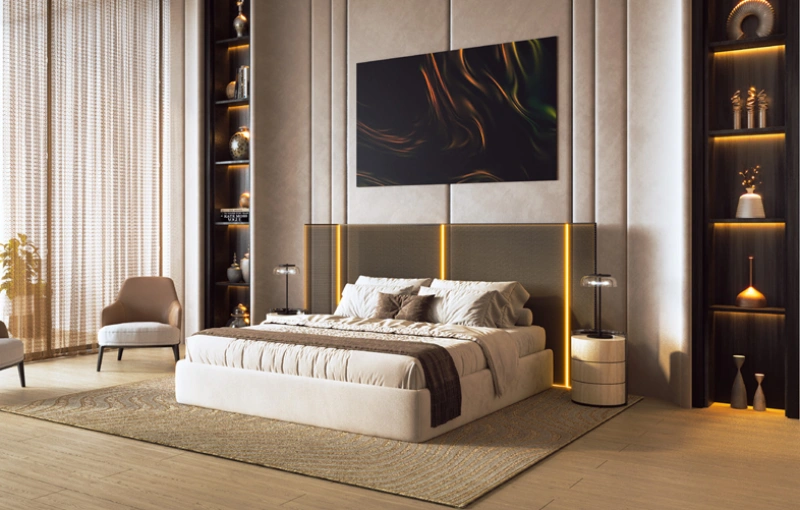 Exklusive 2-Zimmer Luxus-Suite mit privatem Pool und modernem Design