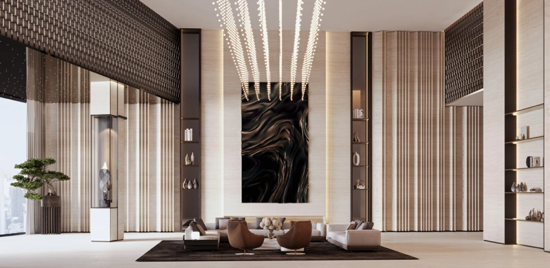 Exklusive 2-Zimmer Luxus-Suite mit privatem Pool und modernem Design