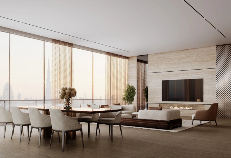 Exklusive 2-Zimmer Luxus-Suite mit privatem Pool und modernem Design