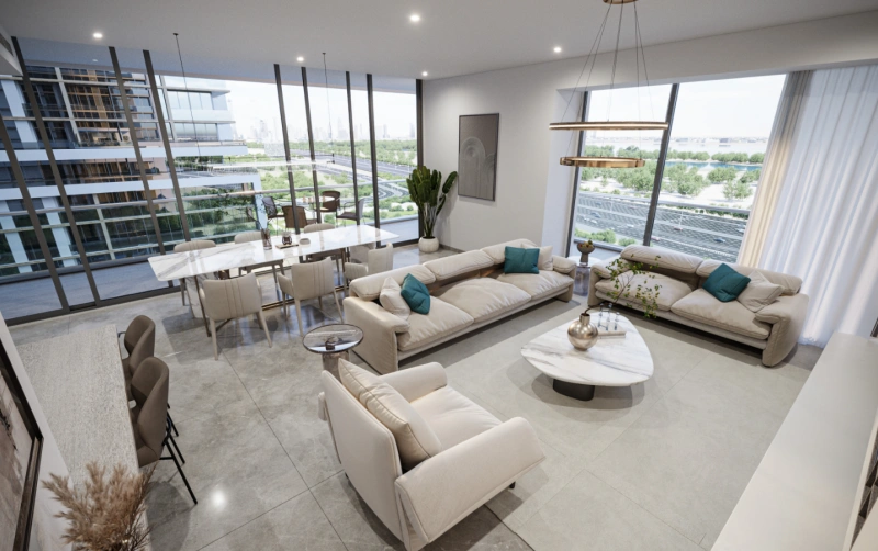 Luxuriöses 2-Zimmer-Apartment mit Zugang zum Golfplatz