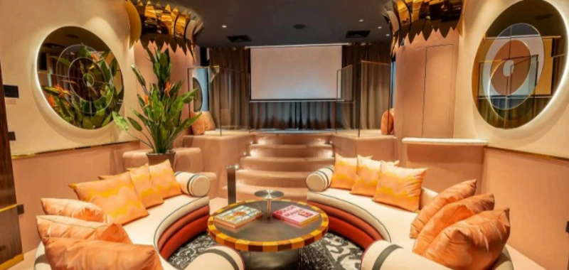 Modernes Studio-Apartment mit atemberaubendem Burj Khalifa Blick