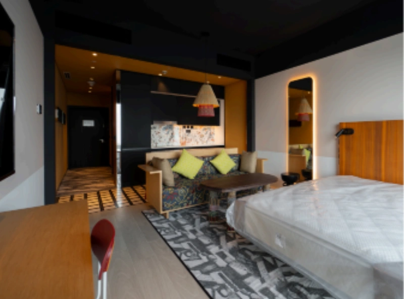 Modernes Studio-Apartment mit atemberaubendem Burj Khalifa Blick