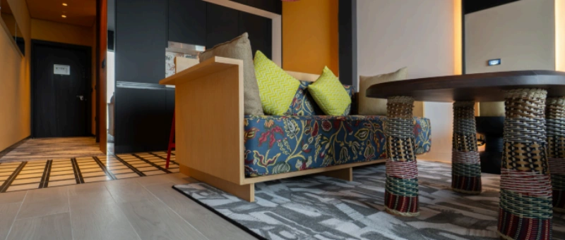 Modernes Studio-Apartment mit atemberaubendem Burj Khalifa Blick