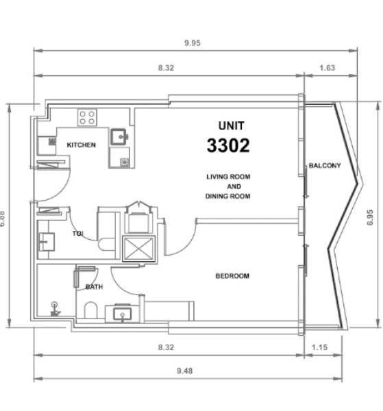Charmante 1-Zimmer-Wohnung: Perfekt für kleine Familien