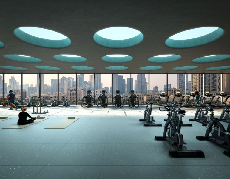 Luxuriöse Wohnung mit vier Schlafzimmern und modernem Design