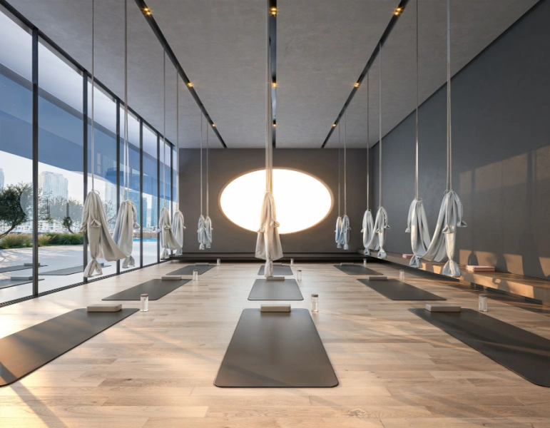 Luxuriöse Wohnung mit vier Schlafzimmern und modernem Design