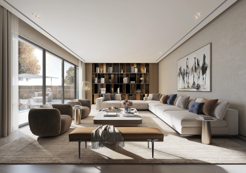 Luxuriöse 5 Schlafzimmer Villa mit großem Ess- und Küchenbereich sowie Doppelgarage