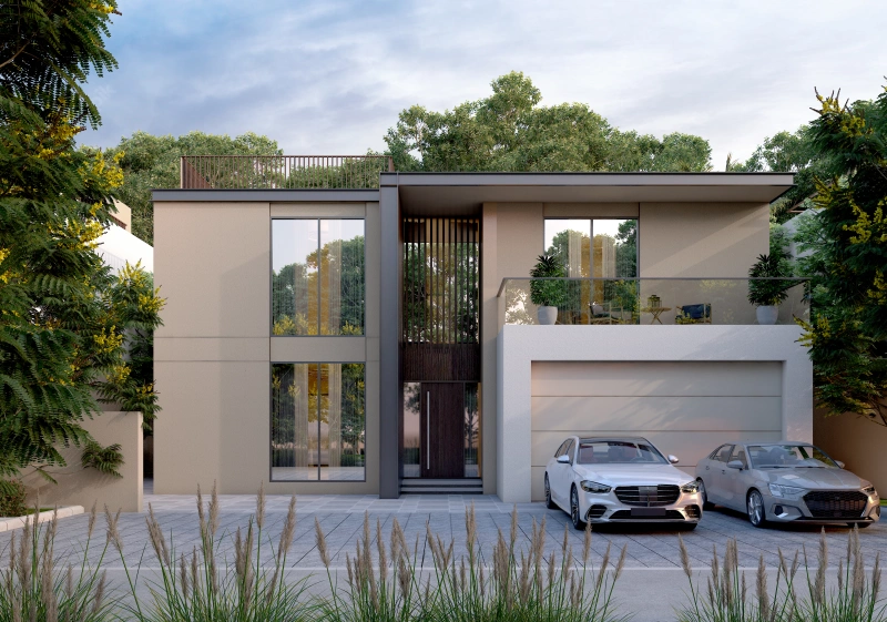 Luxuriöse 5 Schlafzimmer Villa mit großem Ess- und Küchenbereich sowie Doppelgarage