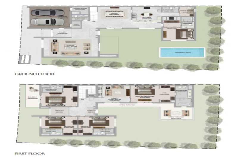 Atemberaubende Villa mit fünf Schlafzimmern und modernem Design