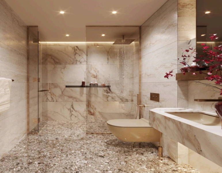 Stilvolles Ein-Zimmer-Apartment mit modernem Design