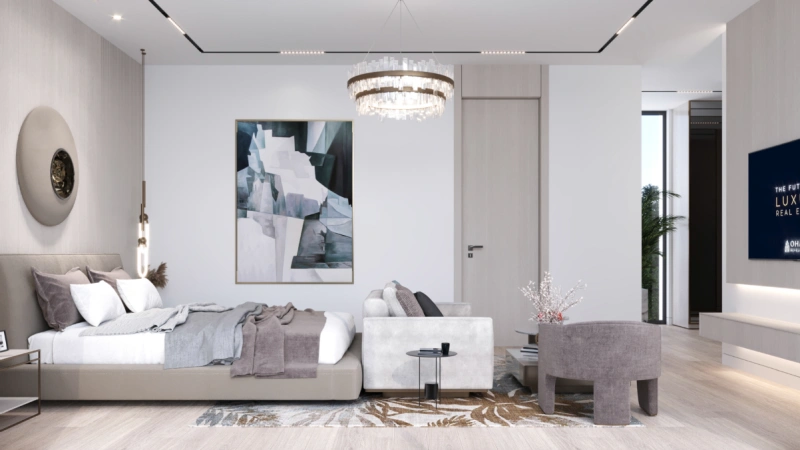 Traumhaftes Anwesen: 4-Zimmer Luxusvilla mit Bedienstetenraum, privatem Pool und modernem Design