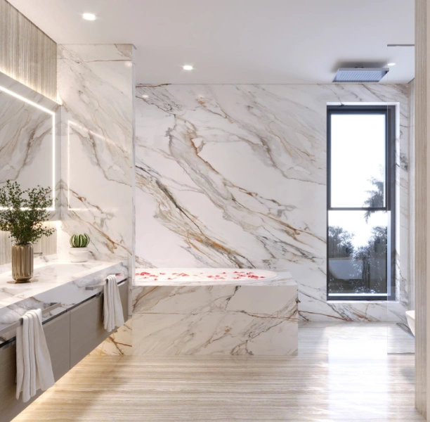 Traumhaftes Anwesen: 4-Zimmer Luxusvilla mit Bedienstetenraum, privatem Pool und modernem Design