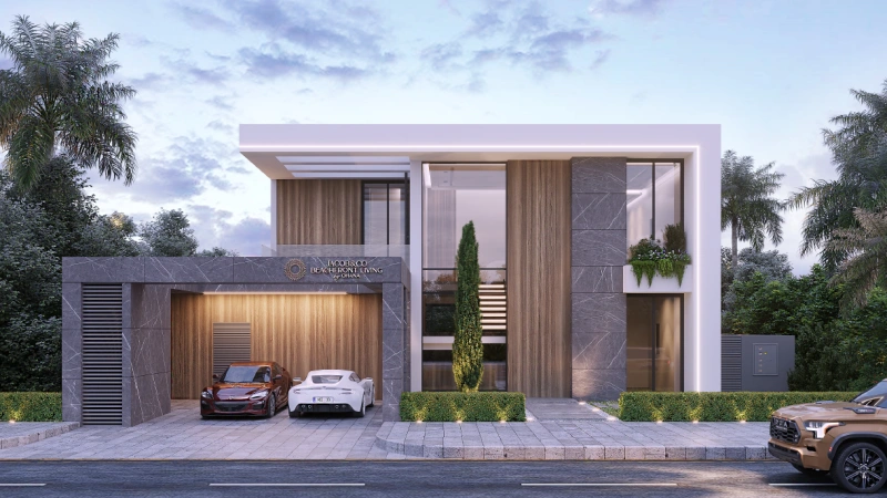 Traumhaftes Anwesen: 4-Zimmer Luxusvilla mit Bedienstetenraum, privatem Pool und modernem Design