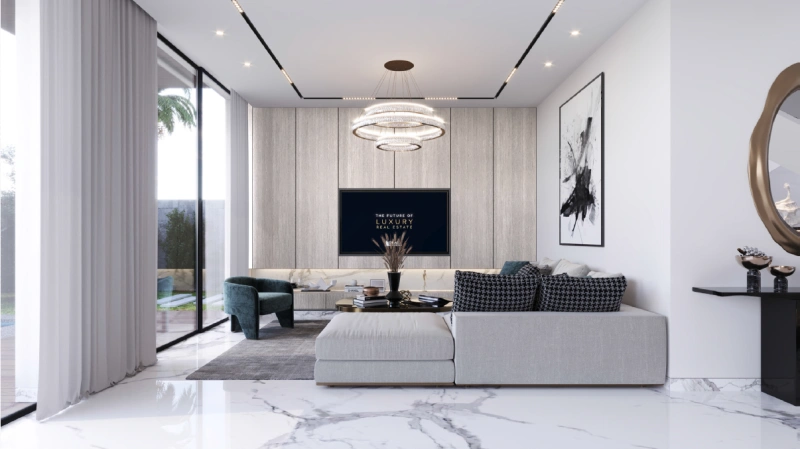 Traumhaftes Anwesen: 4-Zimmer Luxusvilla mit Bedienstetenraum, privatem Pool und modernem Design