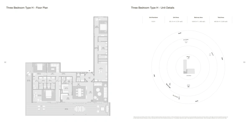 Traumhaftes 3-Zimmer Ultra-Luxus-Apartment mit riesigem Balkon und voller Meerblick!