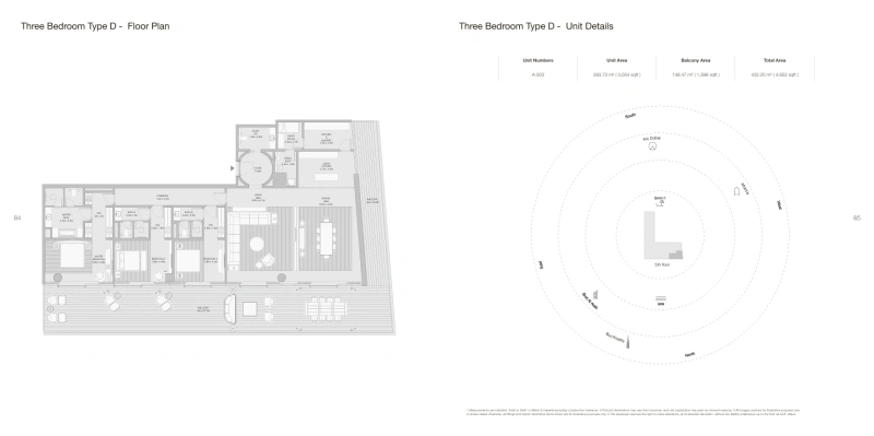 Traumhaftes 3-Zimmer Ultra-Luxus-Apartment mit riesigem Balkon und voller Meerblick!