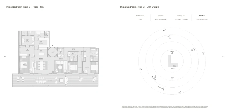 Traumhaftes 3-Zimmer Ultra-Luxus-Apartment mit riesigem Balkon und voller Meerblick!