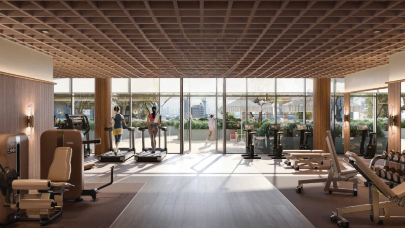 Luxuriöses 4-Schlafzimmer-Apartment mit riesigem Balkon und Zimmer für Bedienstete