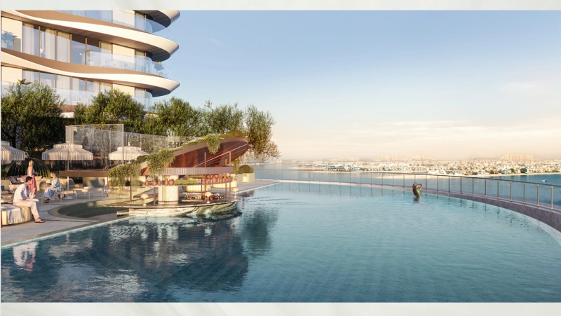 Luxuriöses 4-Schlafzimmer-Apartment mit riesigem Balkon und Zimmer für Bedienstete