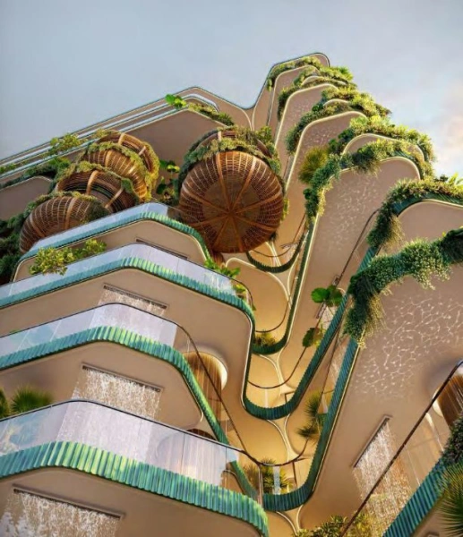 Exklusive 3-Zimmer-Wohnung mit Panoramablick auf Burj Khalifa und Downtown, inspiriert von der Natur