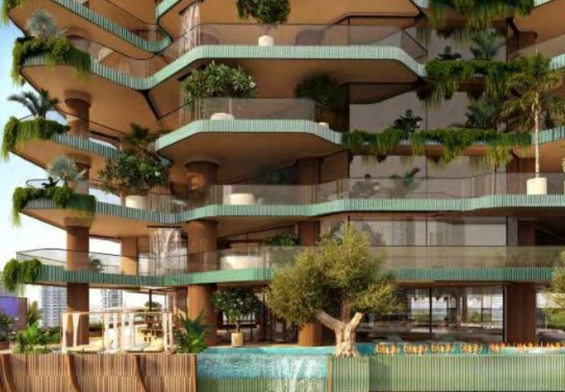 Exklusive 3-Zimmer-Wohnung mit Panoramablick auf Burj Khalifa und Downtown, inspiriert von der Natur