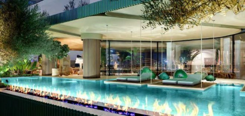 Exklusive 3-Zimmer-Wohnung mit Panoramablick auf Burj Khalifa und Downtown, inspiriert von der Natur