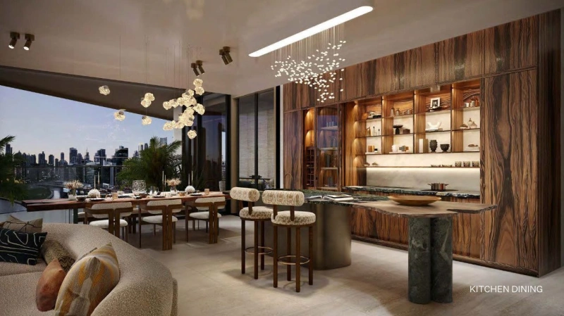 Exklusive 3-Zimmer-Wohnung mit Panoramablick auf Burj Khalifa und Downtown, inspiriert von der Natur