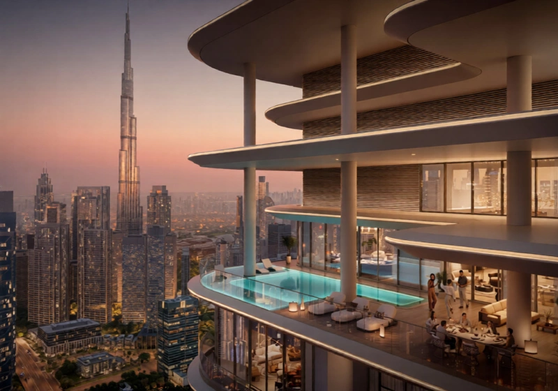 Luxuriöses 4-Schlafzimmer-Apartment mit privatem Pool - das Nonplusultra an Raffinesse und Eleganz