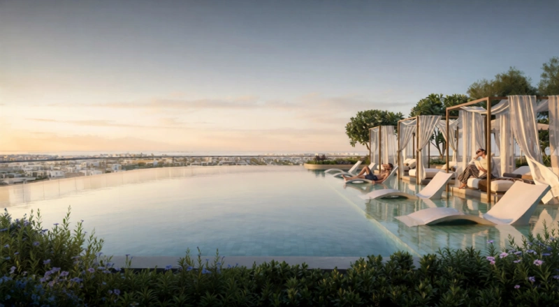 Luxuriöses 4-Schlafzimmer-Apartment mit privatem Pool - das Nonplusultra an Raffinesse und Eleganz