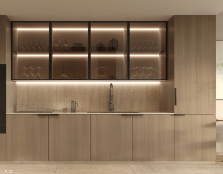 Stilvolle Zwei-Zimmer-Wohnung mit modernem Design