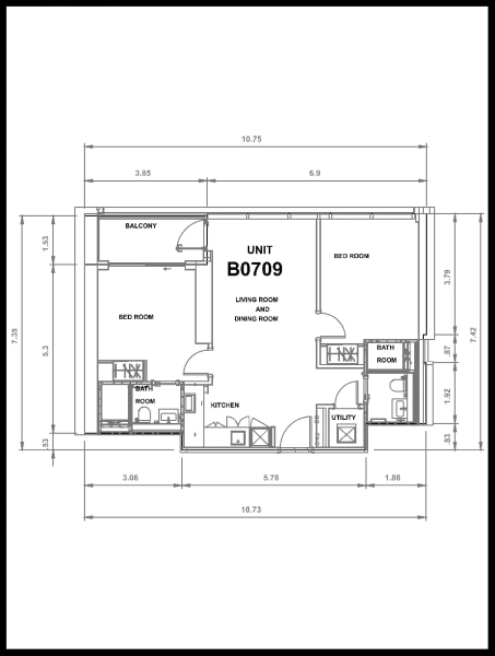 Atemberaubende 2-Zimmer-Wohnung in einer großen Gemeinschaft - Ready to Move-In