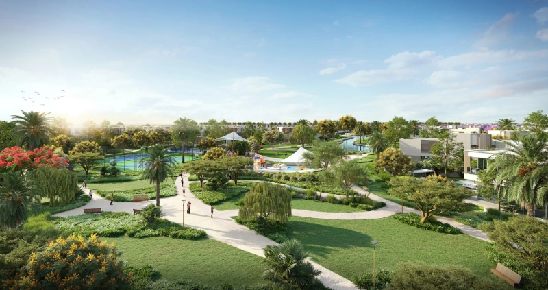 Geräumige 3-Zimmer-Villa mit Personalzimmer und eigenem Bad, privatem Pool.