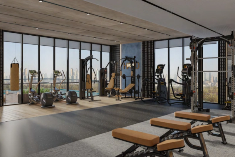 Appartement mit einem Schlafzimmer, Dienstmädchenzimmer und Schwimmbad