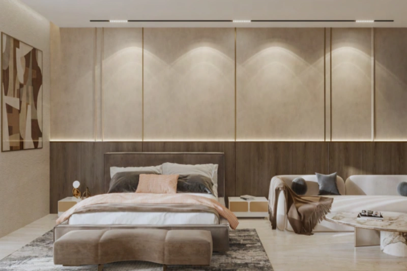 Appartement mit einem Schlafzimmer, Dienstmädchenzimmer und Schwimmbad