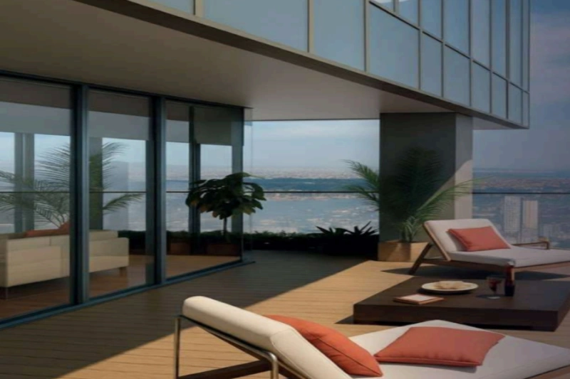 Atemberaubende Ein-Zimmer-Wohnung mit Panoramablick!