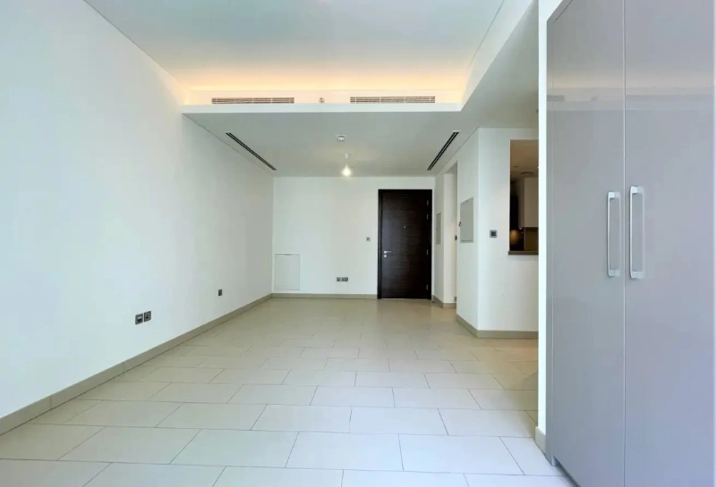 Modernes Studio-Apartment mit Pool- und Parkblick in Sobha Hartland Greens