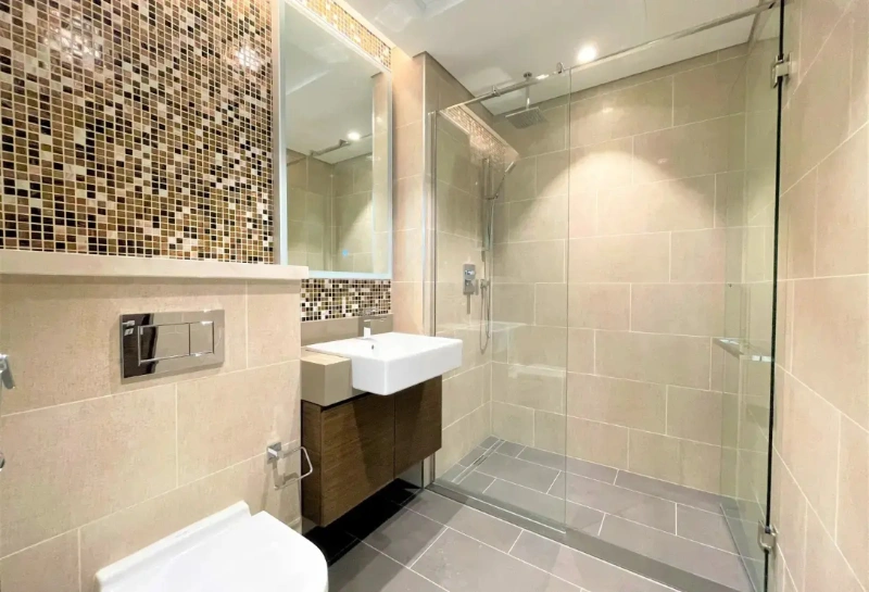 Modernes Studio-Apartment mit Pool- und Parkblick in Sobha Hartland Greens