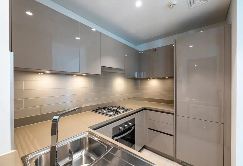 Modernes Studio-Apartment mit Pool- und Parkblick in Sobha Hartland Greens