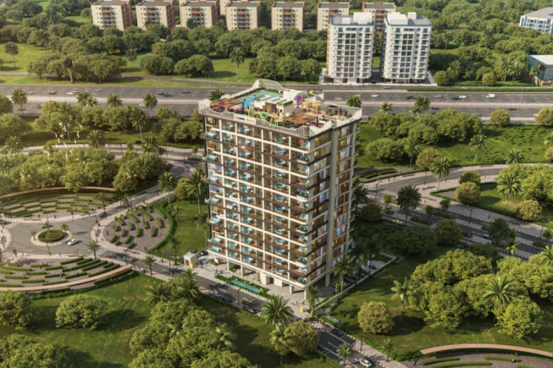 Studio-Apartment mit modernem Design