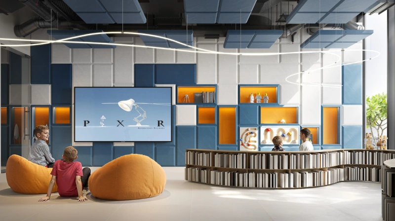 1.5-Schlafzimmer-Wohnung in "TETR1S TOWER"