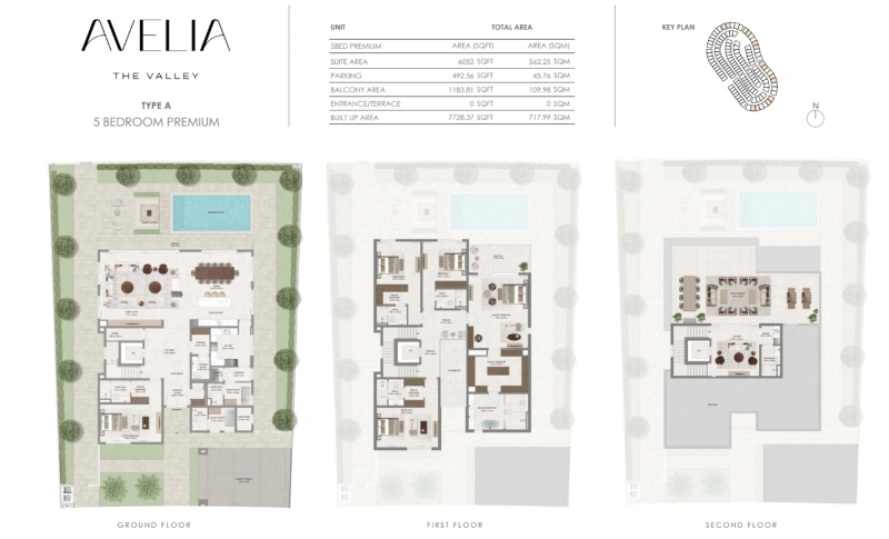 Luxuriöse 5BR Villa mit riesigem Grundriss in bester Lage