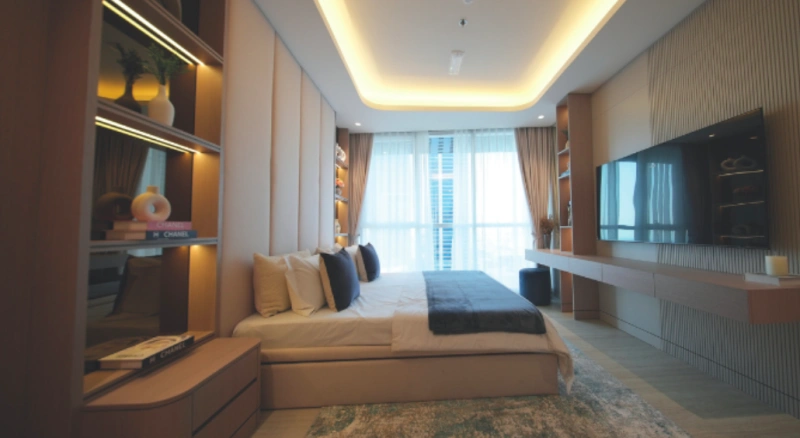 Luxuriöses Wohnen im Resort-Stil in dieser Residenz mit 3 Schlafzimmern und Dienstmädchenzimmer