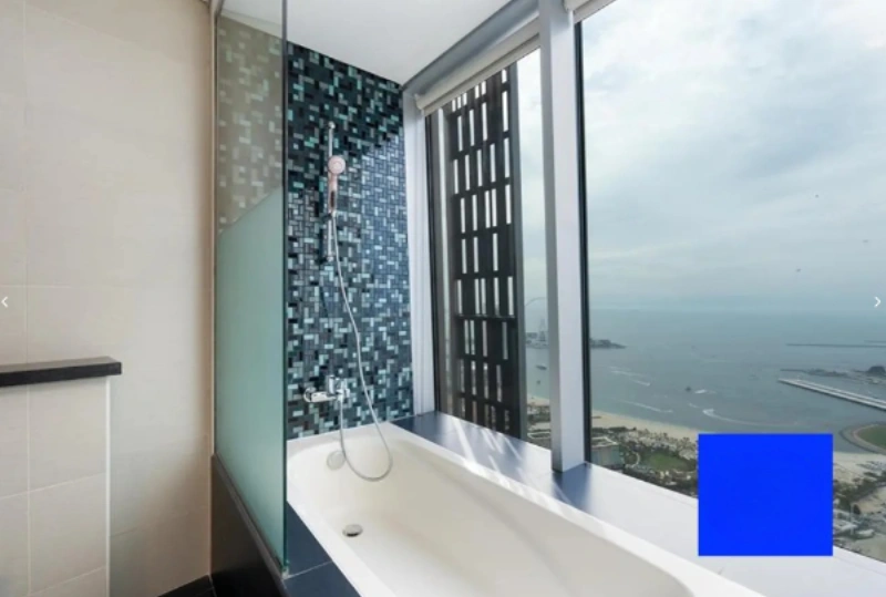 Luxe Penthouse mit 3 Schlafzimmern: Traumblick über das Meer vom hohen Stockwerk aus!