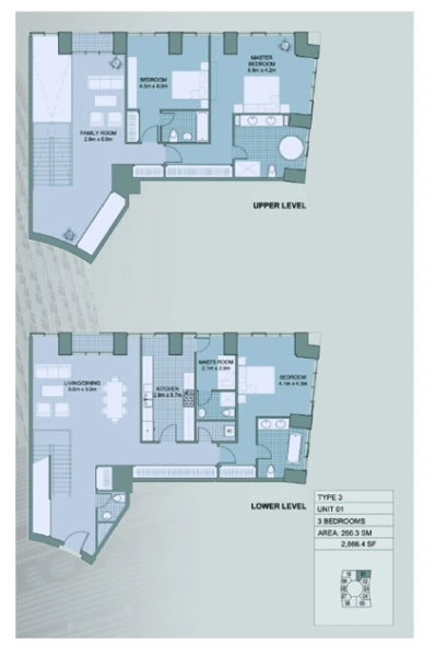 Luxe Penthouse mit 3 Schlafzimmern: Traumblick über das Meer vom hohen Stockwerk aus!