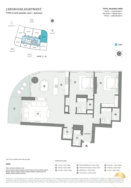 3-Zimmer Residenz in limitierter Auflage für luxuriöses Wohnen!