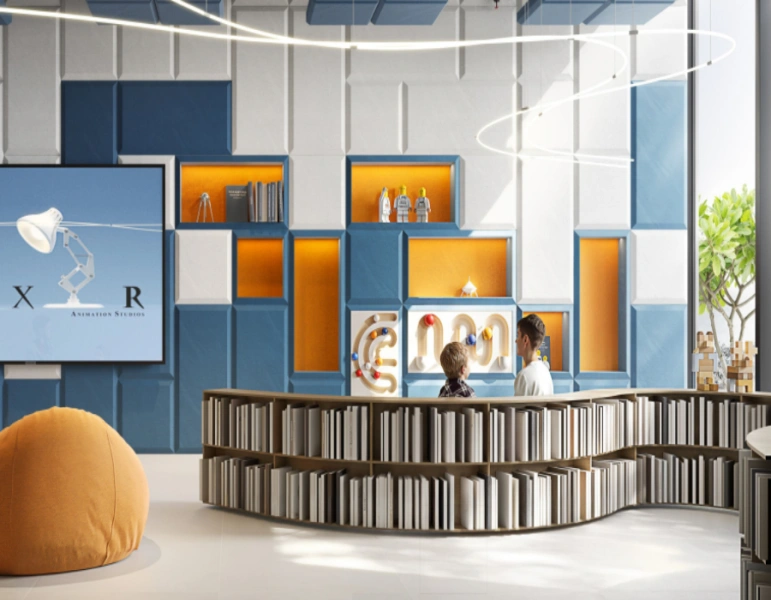 Atemberaubende Zwei-Zimmer-Wohnung mit modernem Design